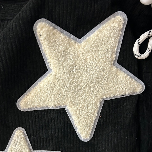 Black Corduroy with Star Accents Shoulder Bag - Unbranded - EUC - Picture 5 of 13